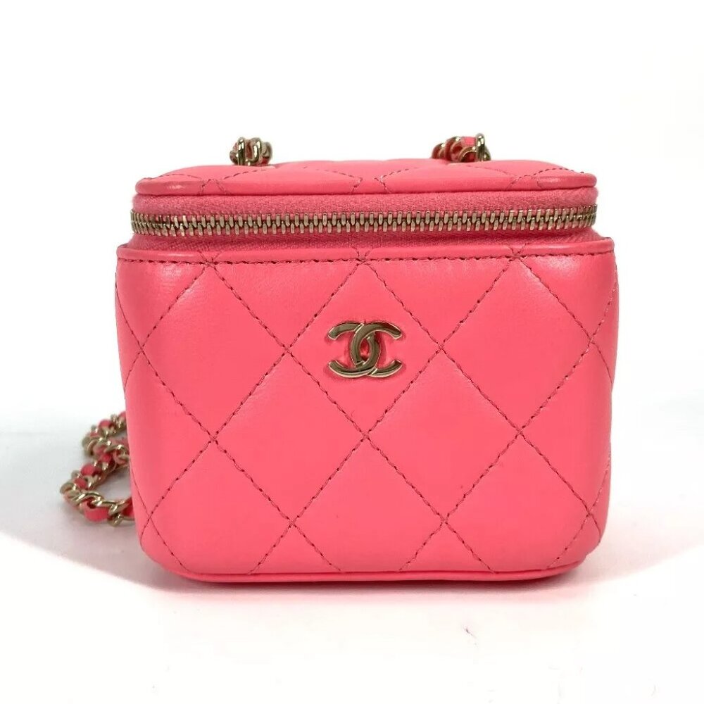 CHANEL Timeless classic line small vanity bag Mini Shoulder Bag